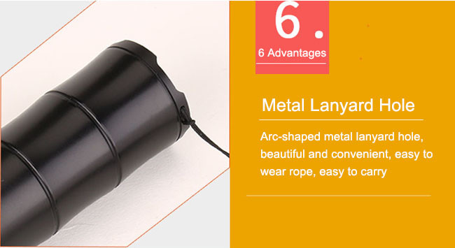 Super Bright Magnetic Led Torch 10W 1000Lm CREE LED Flashlight With Rechargeable Battery