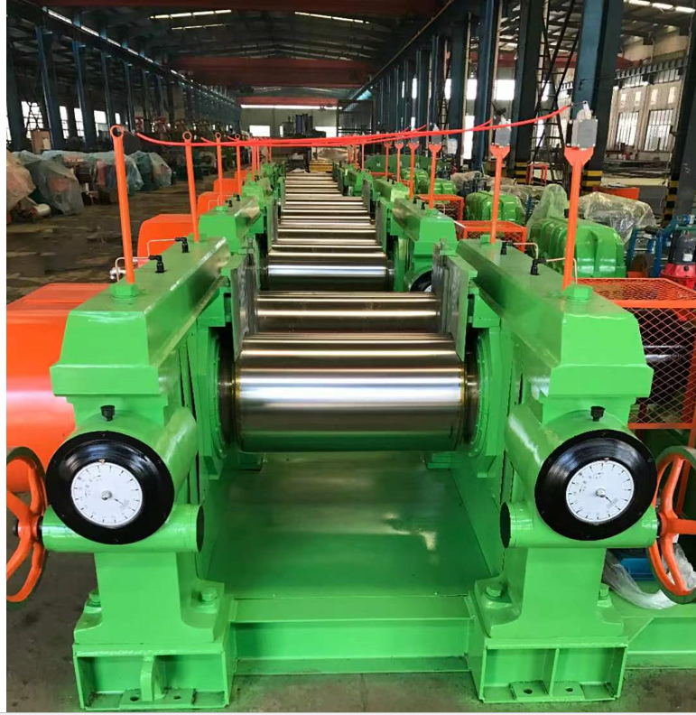 55Kw Reclaimed Rubber Sheet Making Machine Rubber Powder Devulcanizer