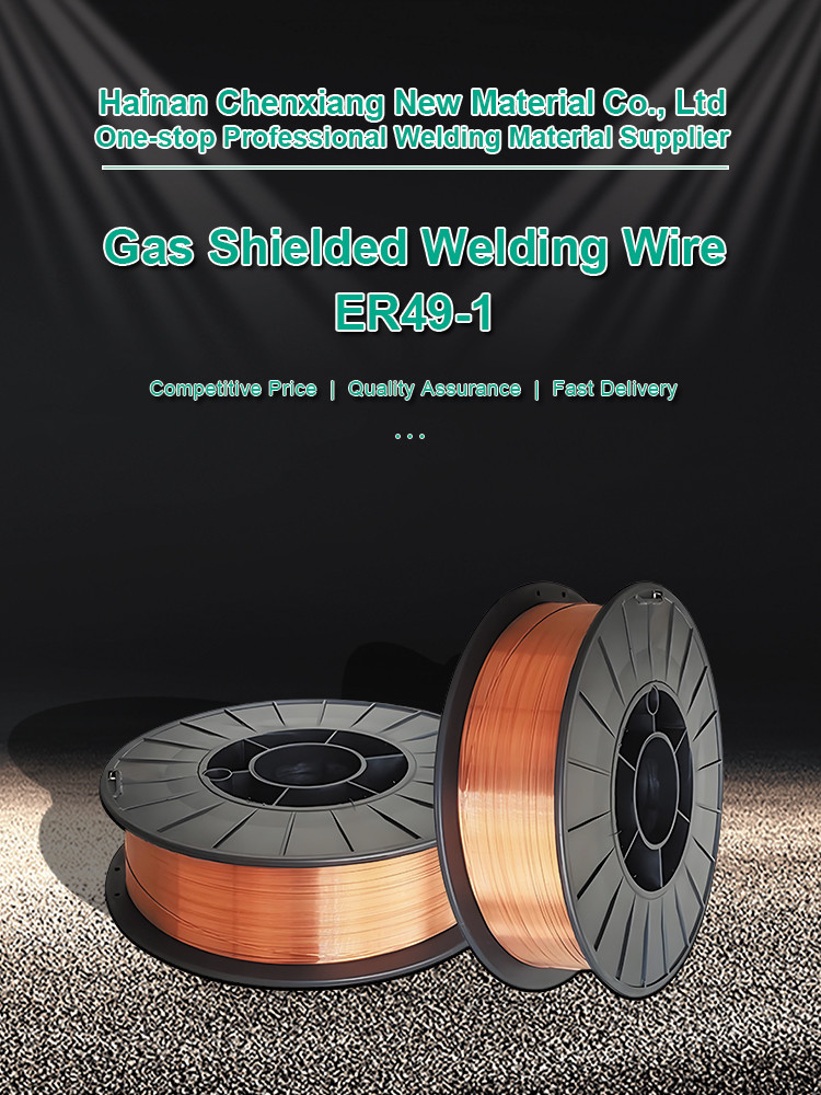 Customizable 0.8mm-1.2mm Diameter 5kg/15kg MIG CO2 Copper Coated Welding Wire Carbon Steel ER49-1