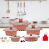 Buy cheap Wholesale Multifunction Pot And Pans Set 22pcs White Cooking Pot Sets Non-Stick from wholesalers
