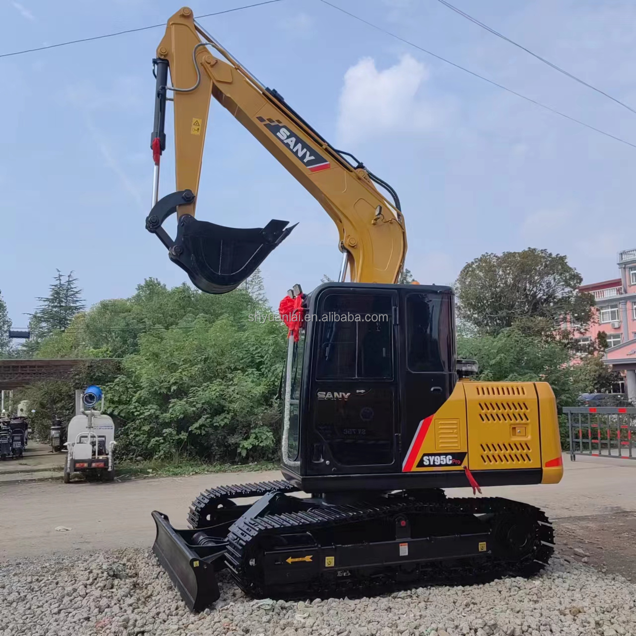 High Work Efficiency Used Sany Excavator SY95C with Original Hydraulic Pump 9000 KG