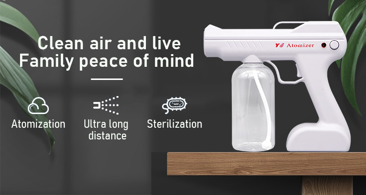 Large Capacity Nano Spray Gun Custom Services Large Amount Of Fog Use Time 3 Hours