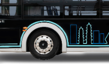 53 Seats Luxury Diesel Coach Bus for Public Transportation Requirements