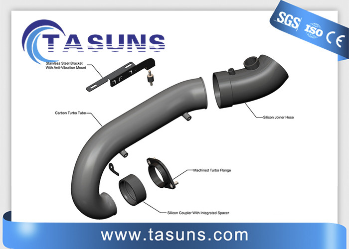 3k Twill Universal Air Intake Hose Carbon Fiber Air Intake Pipe