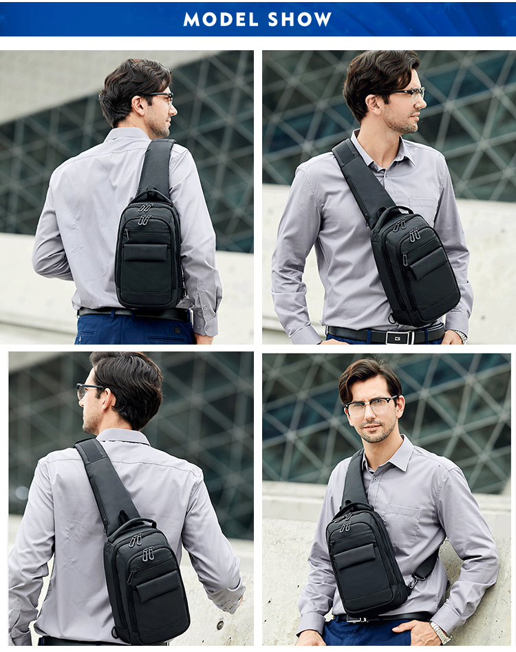 Fashionable Waterproof 900D Single Strap Backpack Single Strap Backpack OEM ODM