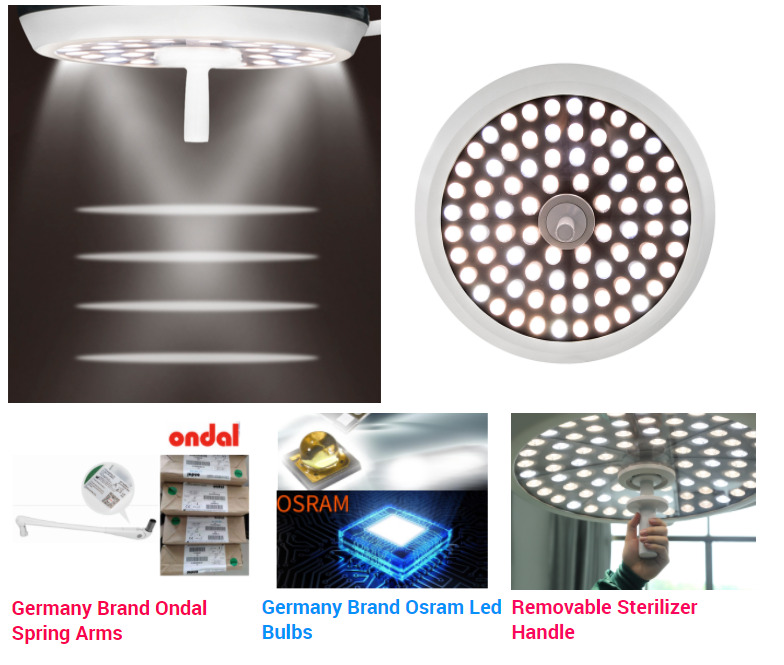 Lampada Scialitica Shadowless Ot Led Celling Surgical Light Operating Room Surgery Lamps Prices Surgical Light Mobile