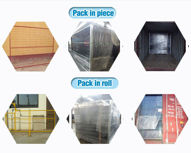 Steel 10ft X 6ft Fence Panels , 11ga Temp Site Fencing
