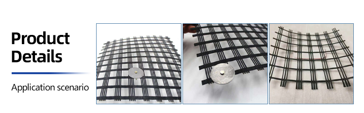 Earthwork Products Biaxial Glass Fiber Fiberglass Geogrid for Parking Lot and Railway