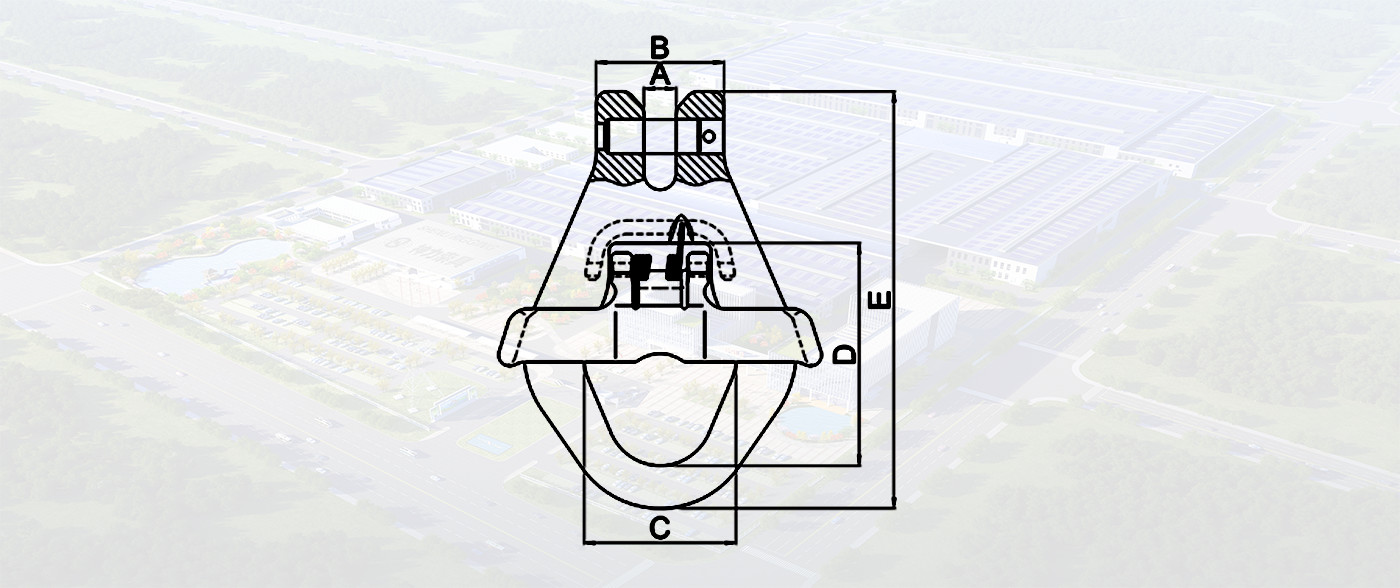 SLR243-G80 CONTAINER LIFTING CLEVIS LINK