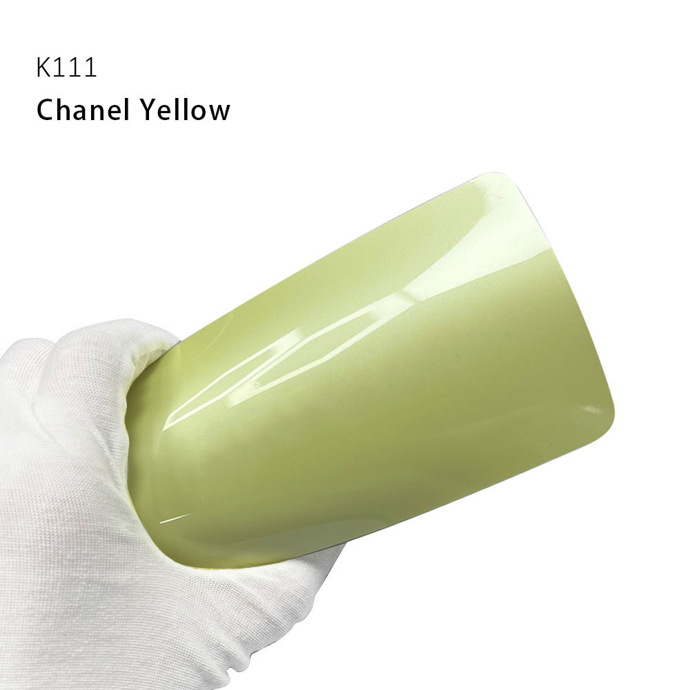 K111 Yellow TPU Car Color Protection Film Car Foil Wrap 8.0 Mil