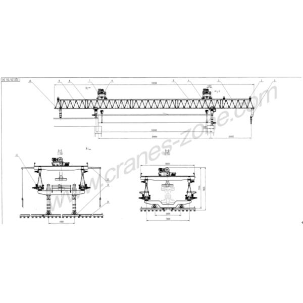 Beam Launcher with Varied Launching Capacities and Heights