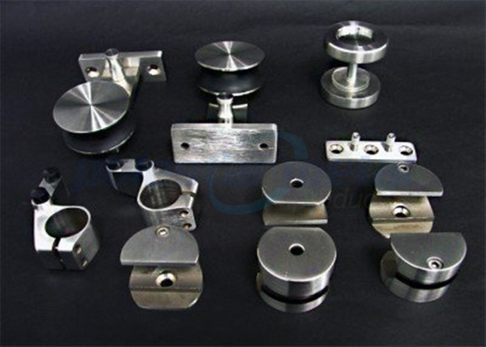 Stainless Steel Decorative Garage Door Hardware For Wood Door Sliding