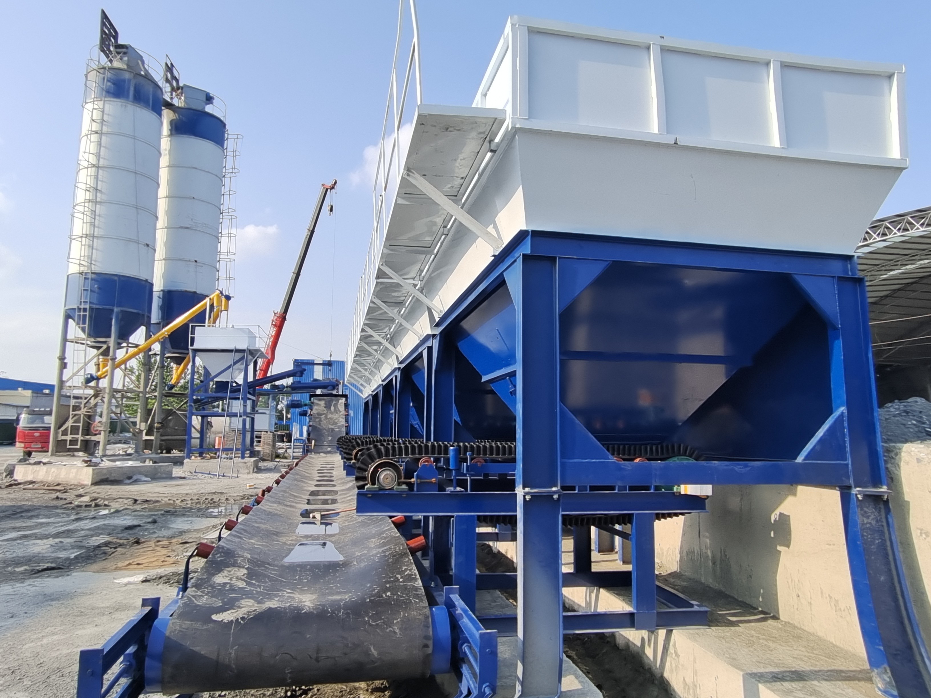 Continuous Batch Stabilized Soil Mixing Plant For Highway Construction