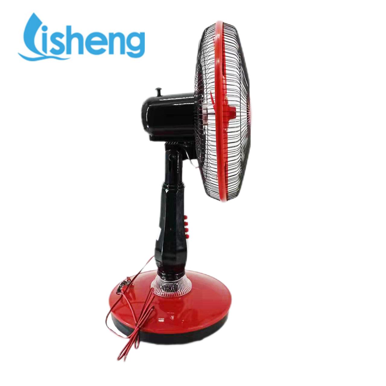 Solar AC / DC Rechargeable Solar Fan 12V / 220V With Adapter