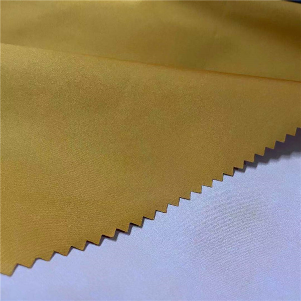 Imitation Memory Cloth Fabric 75DX75D 115gsm 150cm White PU Waterproof Fabric