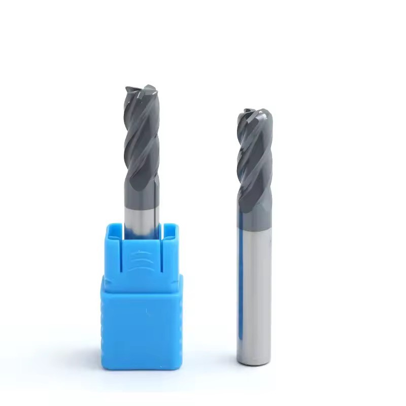 4F Flute High Precision CNC Four-Edged Corner Radius End Mill Cutters For Precision Machining