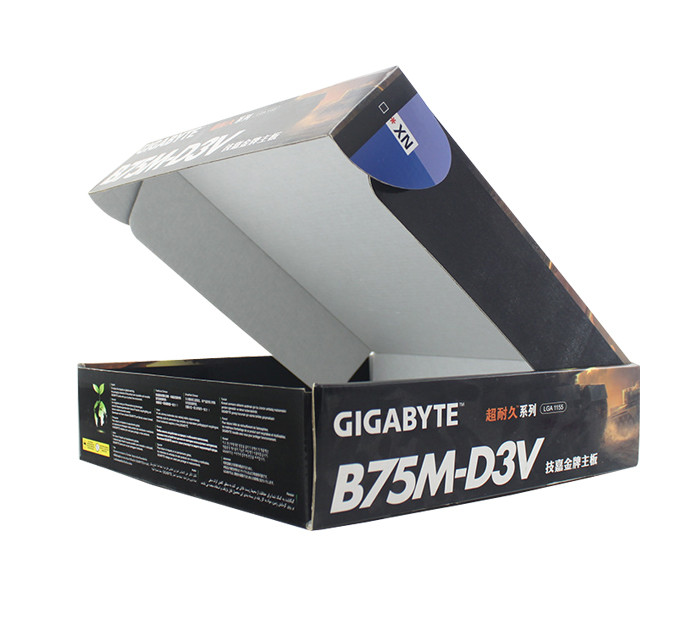 Bespoke F-Flute Corrugated Paper Mailer Boxes Packaging With Artork Printing