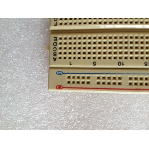 Brown ABS Transparent Breadboard Self - Adhesive Electronics Test Board