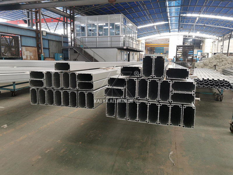 7001 7075 Extruded Aluminium Tube Profiles Rectangle Sun Shade Tent Frame Pipe