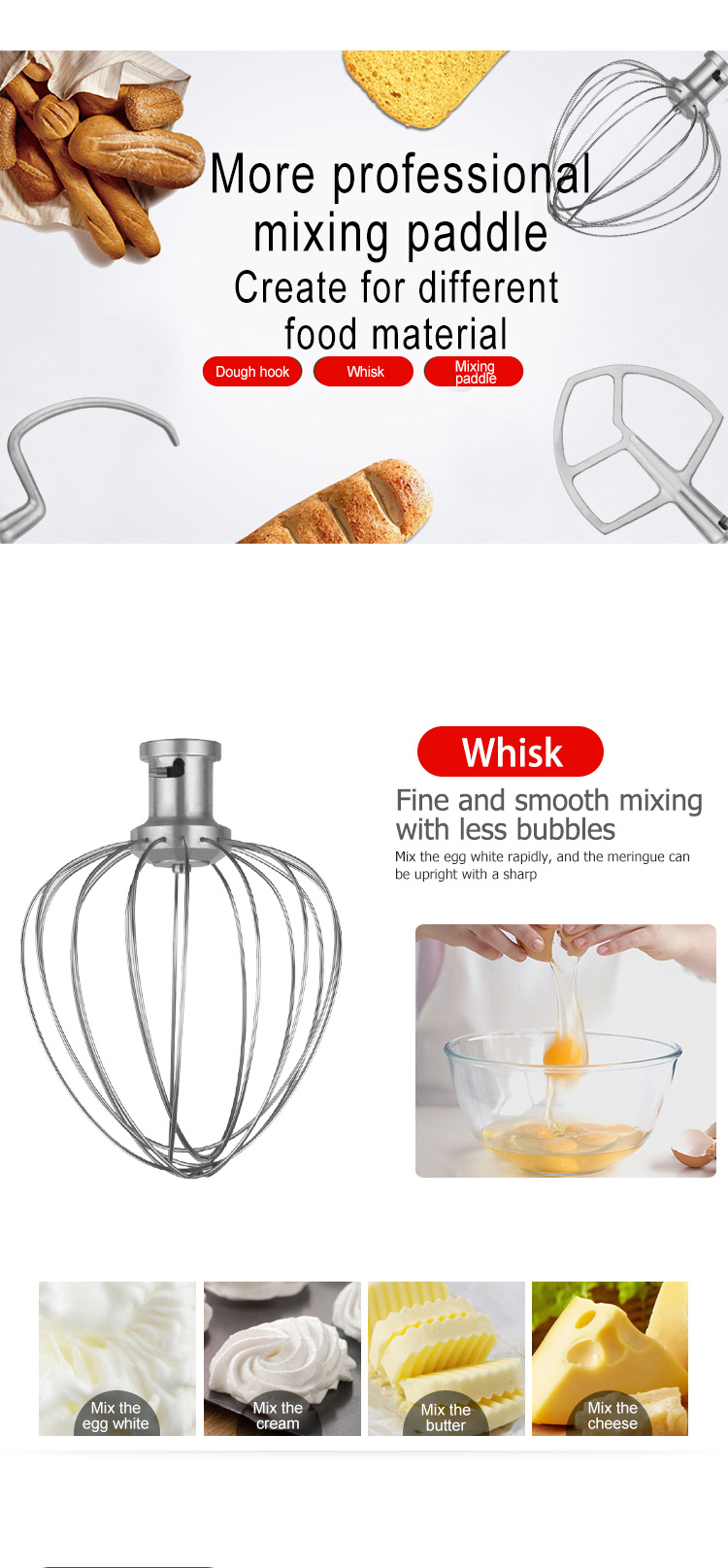 22KG Stainless Steel Multiple Color Spiral Kitchen Dough Mixer for Bread Beverage