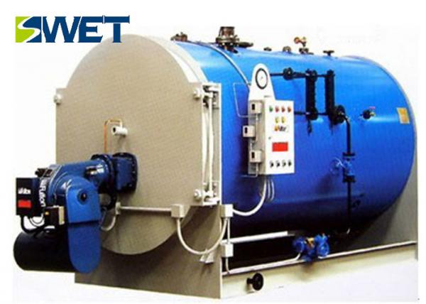 Quality Low Pressure Industrial Steam Boiler 5.6 MW 12 MW Gas Oil Hot Water Boiler For Food Industry for sale