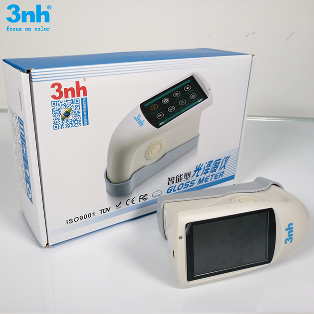 Large screen 3.5 inch precise gloss meter HG268 to replace gm-6 20/60/85 degree gloss meter