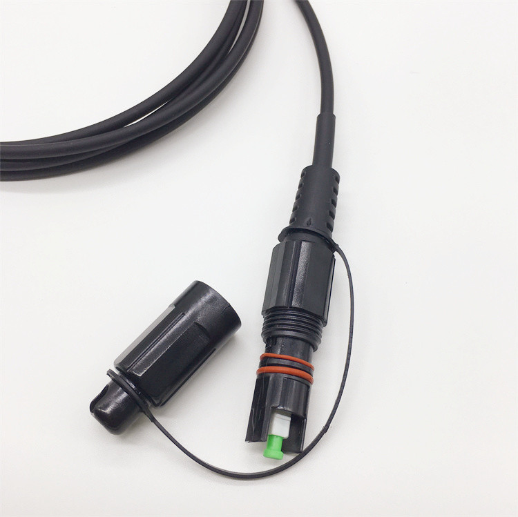 Optitap Waterproof Optitap Mini SC Reinforced Connector FTTA Patch Cord Compatible with Corning 5mm