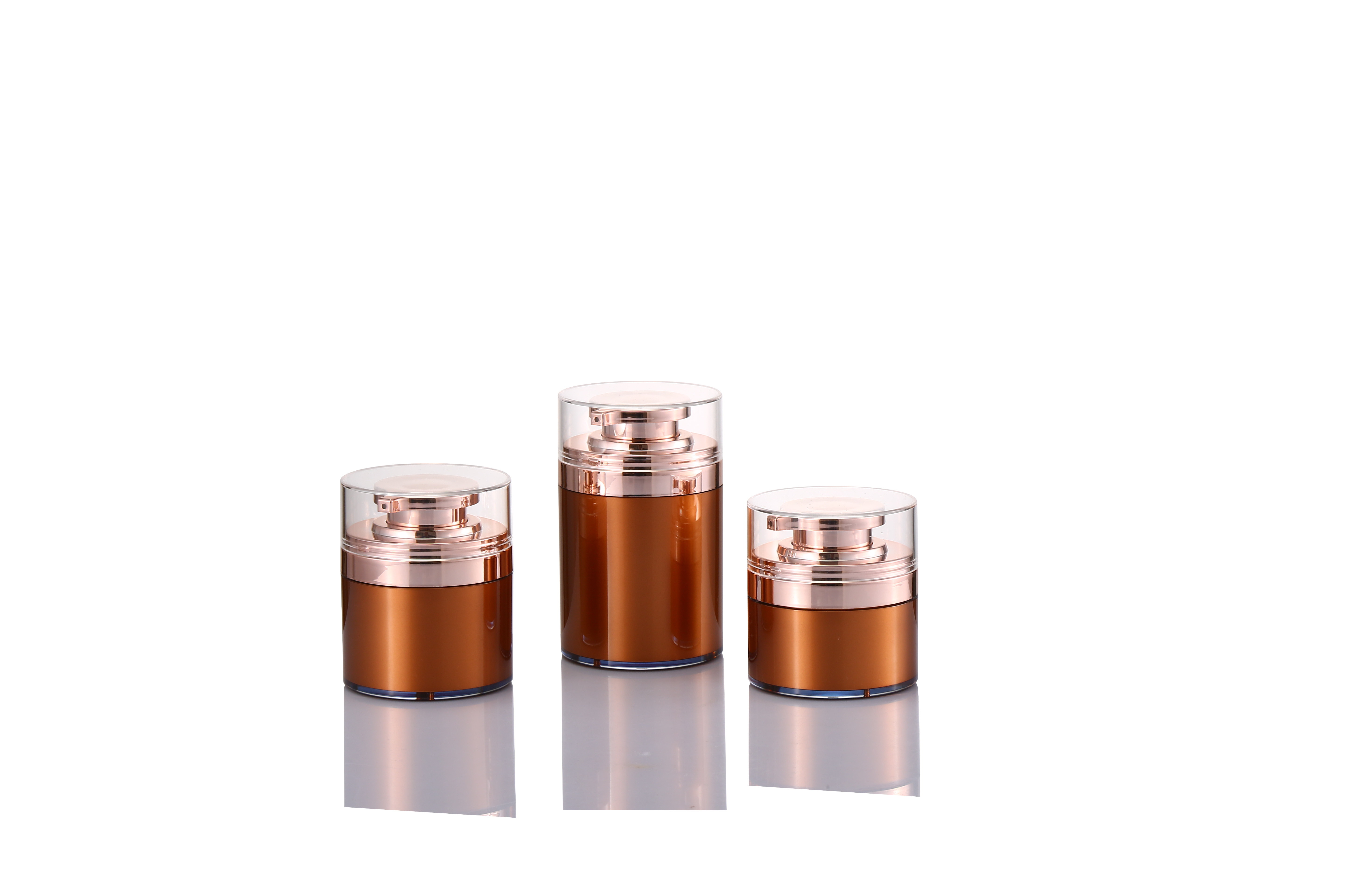 30ml 50ml 100ml Airless Cream Jar PP Airless PETG Cream Aesthetic Jars