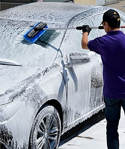 Soft Bristles Long Handle Car Washing Brush Used For Trucks And Bus