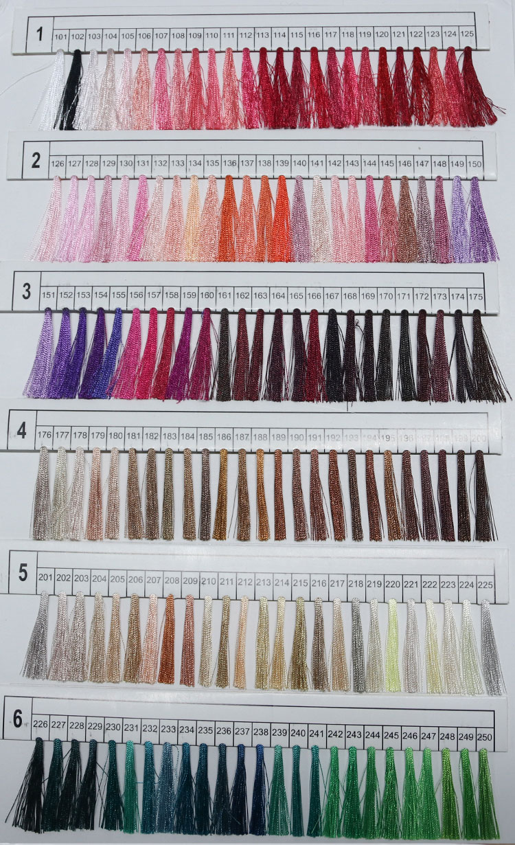 120D Viscose Rayon Embroidery Thread With UV Protection Abrasion Resistance