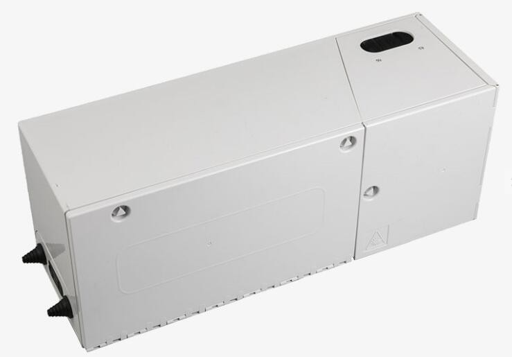 Indoor IP30 FTTH Splitter Box , 48 Fibers Terminal Box Fiber Optic