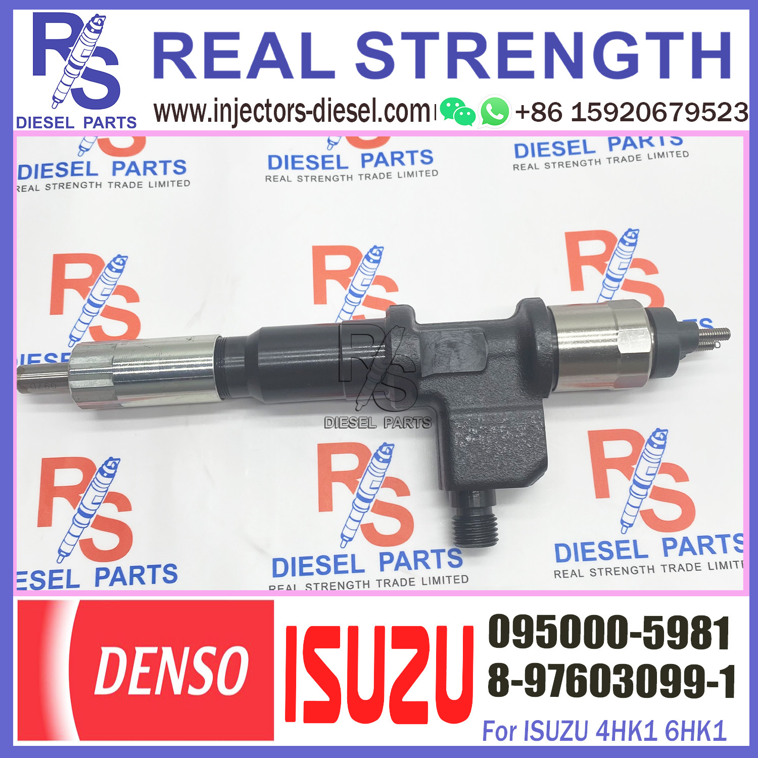 diesel fuel injector 095000-5980 common rail injector 0950005980 095000-5981