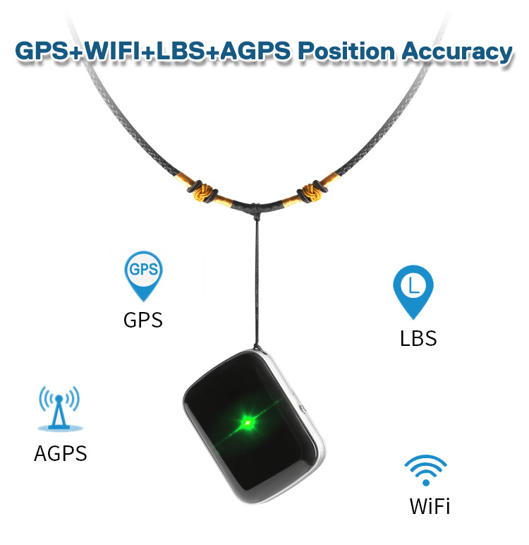 Micro Chip Smallest Police Lost Item Coordinates Cat Dog Children GPS Locator