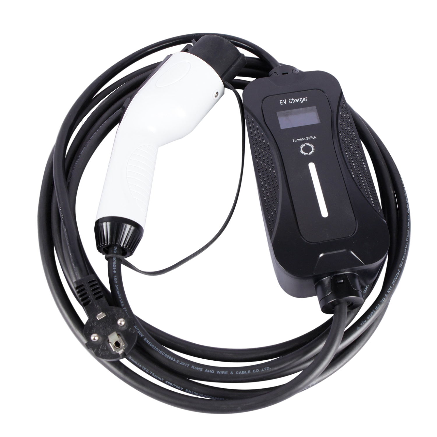 220V Type1 Mennekes EV Charger Electric Charging Stations 16A 32A