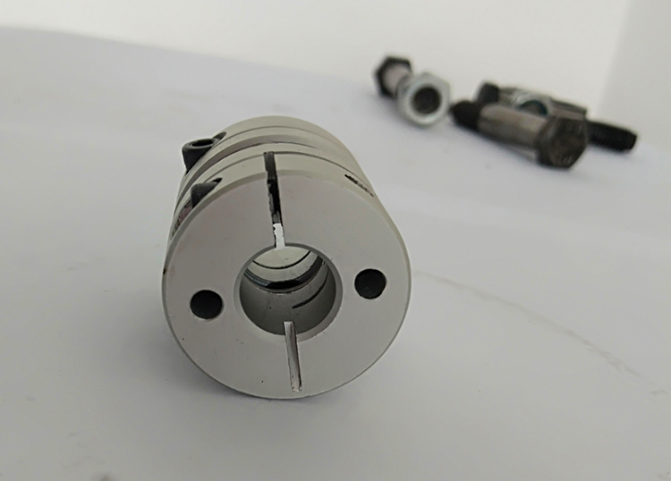 OEM Encoder Aluminum Flexible Coupling / Electric Motor Shaft Coupling