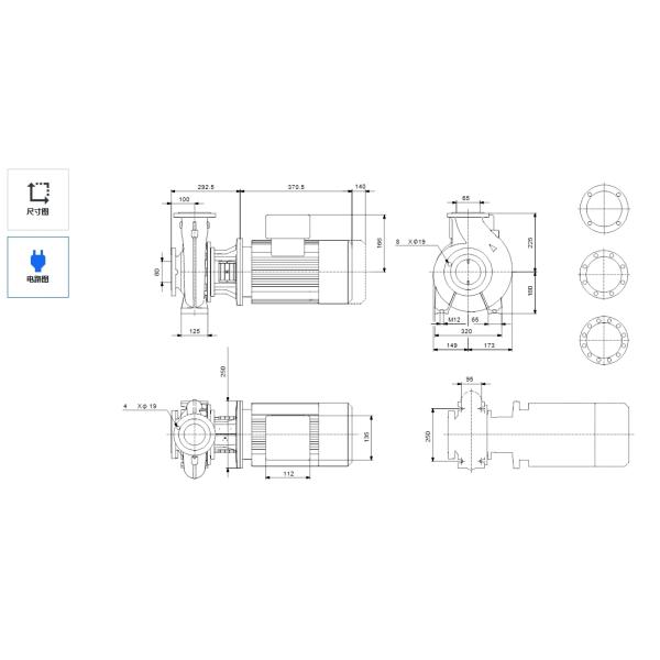 Grundfos Nb Commercial Building Coupled Centrifugal Pump