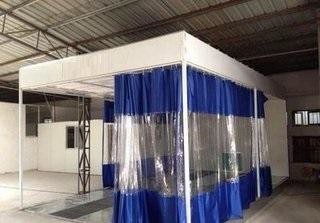 Advanced Spray Prep Stations Paint Prep Booth 6900 × 3900 × 2700 Mm For Vehicle Paint Preparation