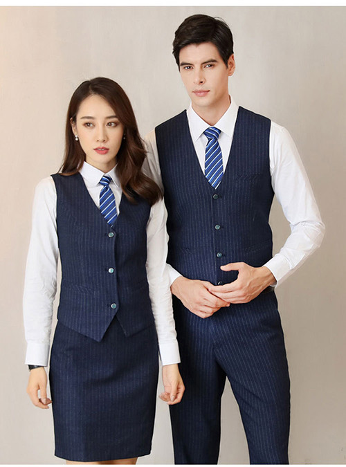 Black Color Custom Business Shirts 2 Buttons Single Breasted Flap Straight Side Pocket