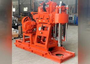 China 600kg Diesel Engine Portable Borehole Drilling Machine 130 Meters Depth on sale