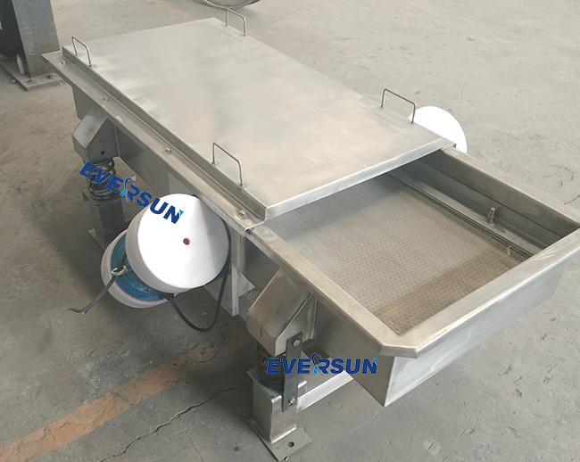 Multilayer Screening Machine Linear Vibrating Screen For Silicone Plastic Particle