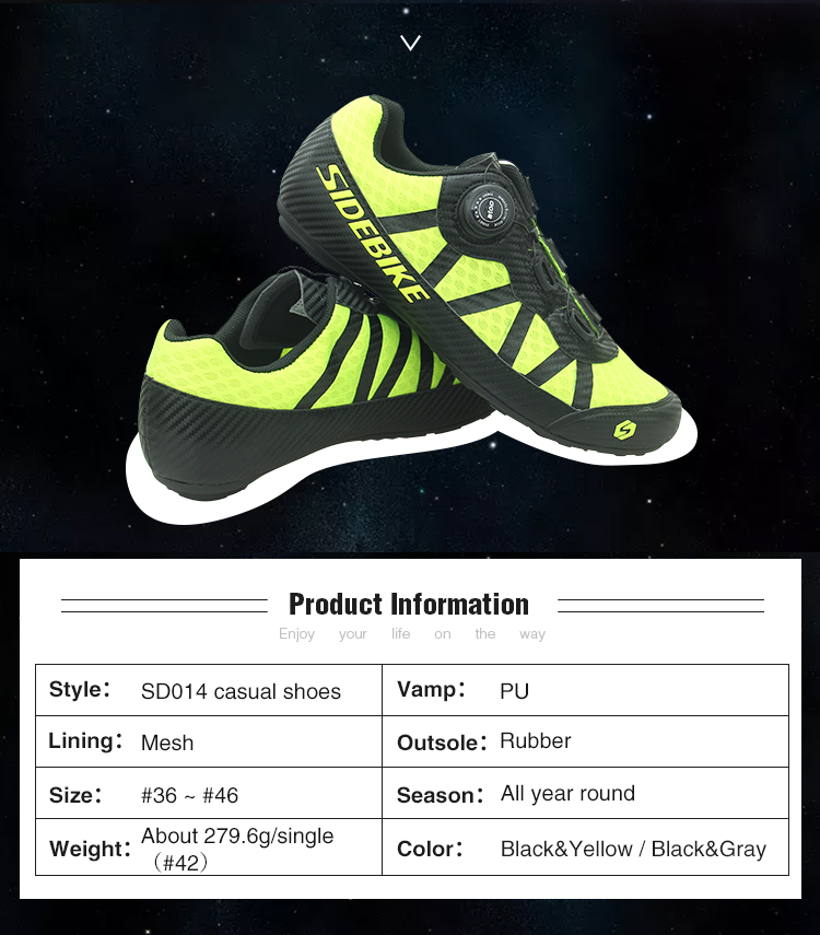 Mesh Breathable Cycling Shoes / Non slip Atop Dials Adjustable Sport Sneakers