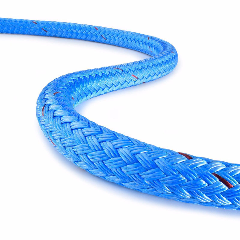 14mm Polyester Polypropylene Braided Mooring Rope with Certificate and Length 200m/220m