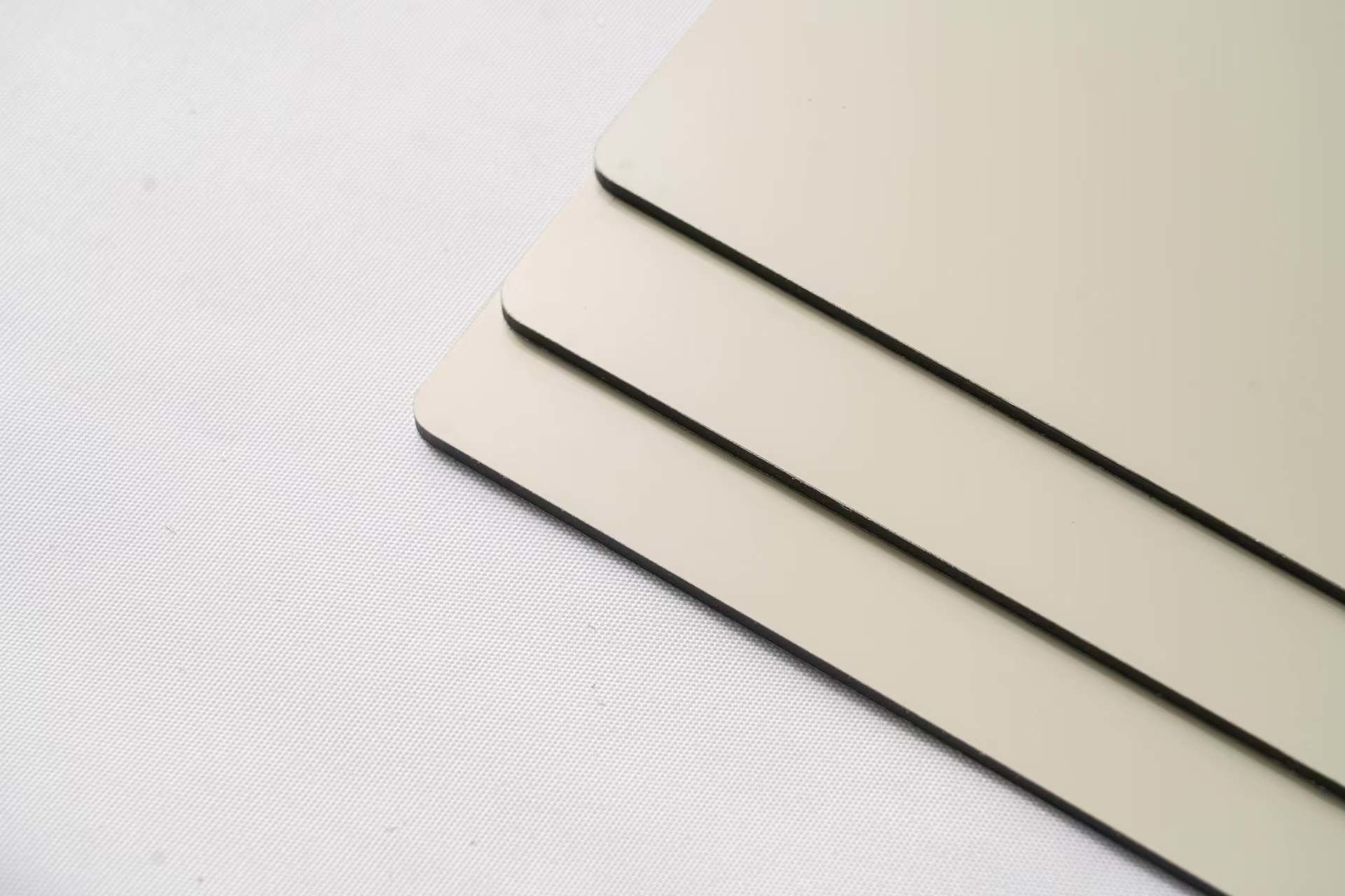 PVDF 6mm Panels , Brushed Aluminium Composite Panel For Coffee Shop