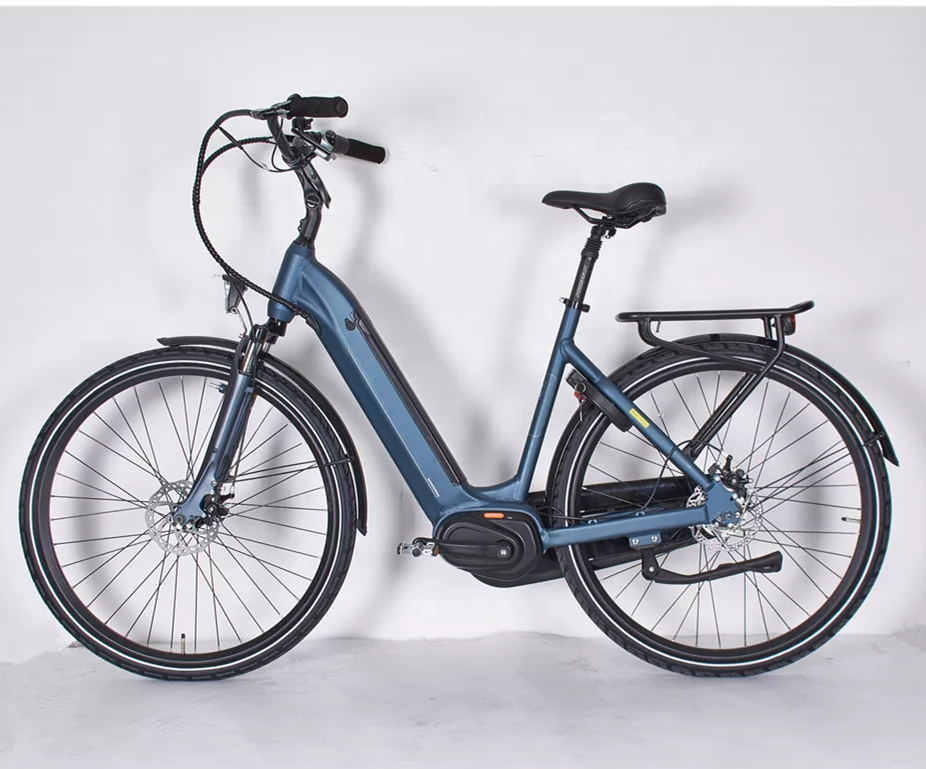 Bafang M400 Mid Drive Electric Bike 350W Aluminum Alloy Frame 28 Inch Electric Bike