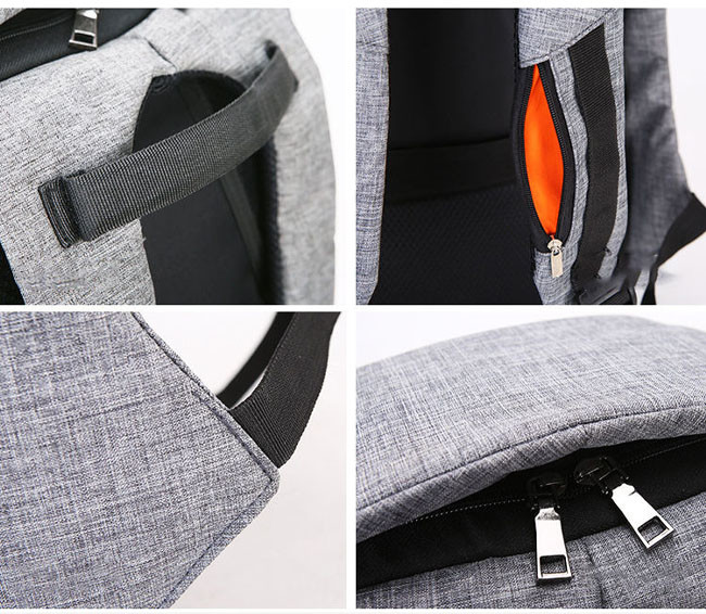 20L 39L Polyester Outdoor Waterproof Backpack With USB Charging