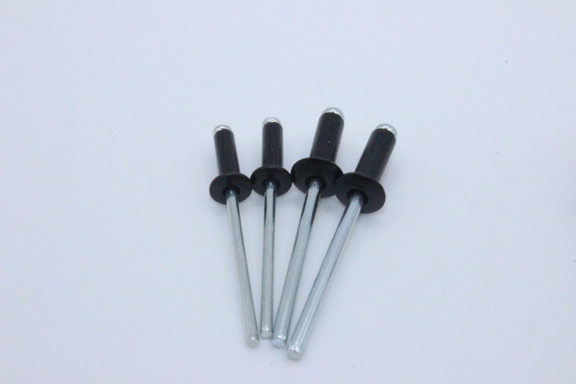 Aluminium Steel Pop Rivets with Open End Black Head ISO Standard 3/3.2/4/4.8/5/6