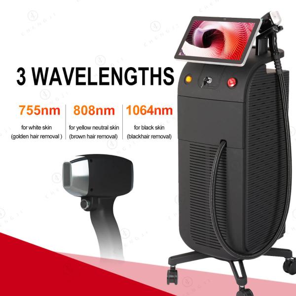Electric Diode Laser Hair Removal Machine , Commercial Laser Hair Removal