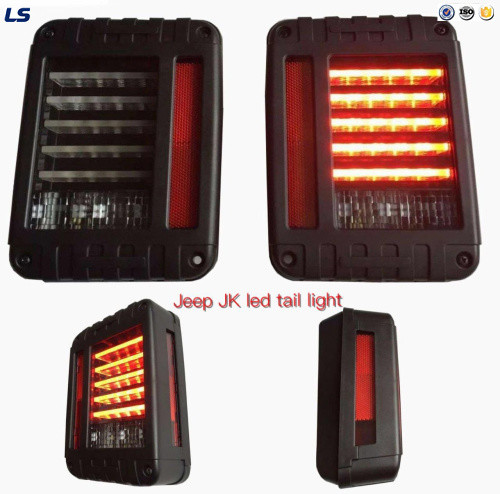 for Jeep Jk Auto LED Tail Light New Design Multifunction Braking Lamp