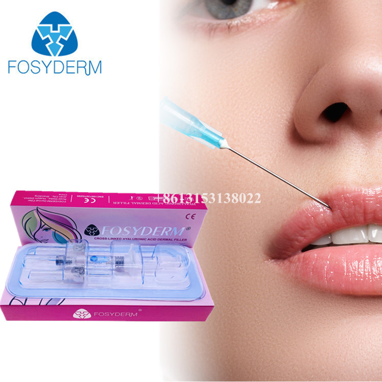 24 Mg / Ml Hyaluronic Acid Dermal Filler 2ML Lips Derm Filler Injections