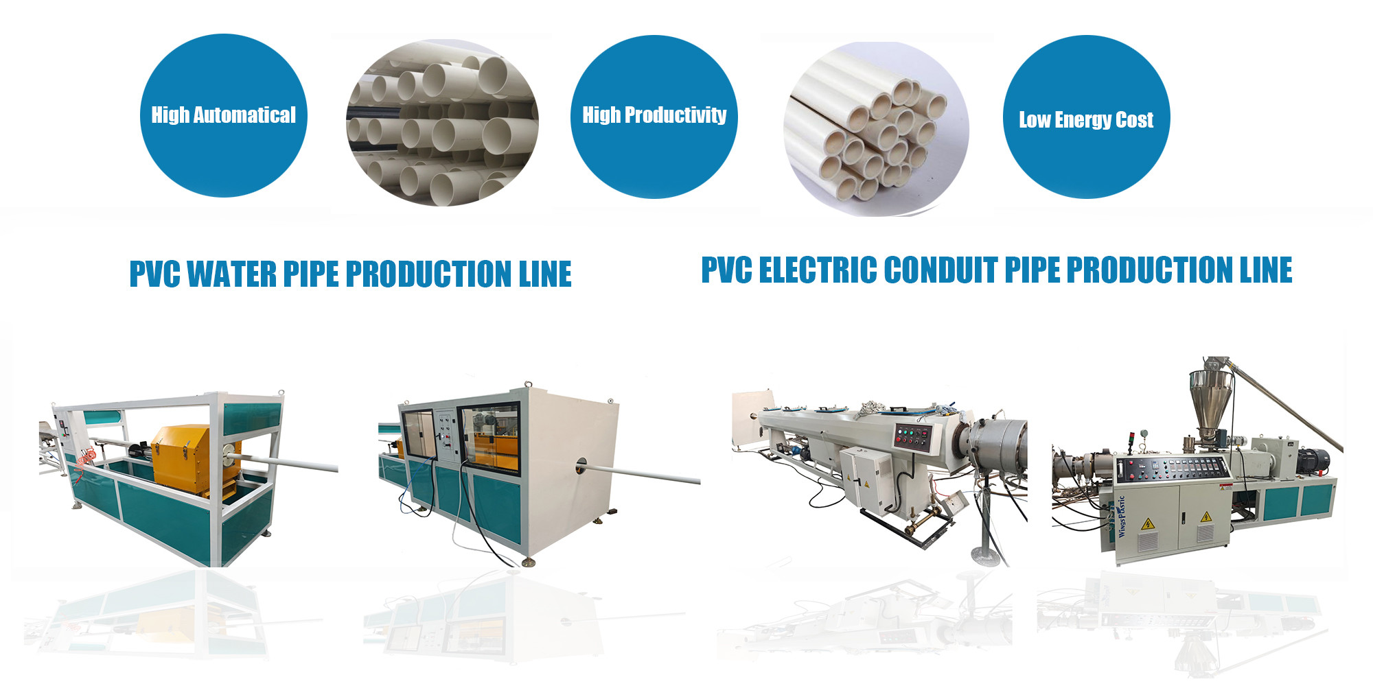 Plastic PVC Pipe machine making 20-110mm pvc water pipe manufacturer machine pvc pipe making machine